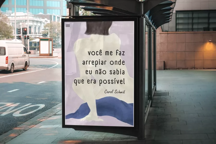 Você me faz arrepiar onde eu não sabia que era possível