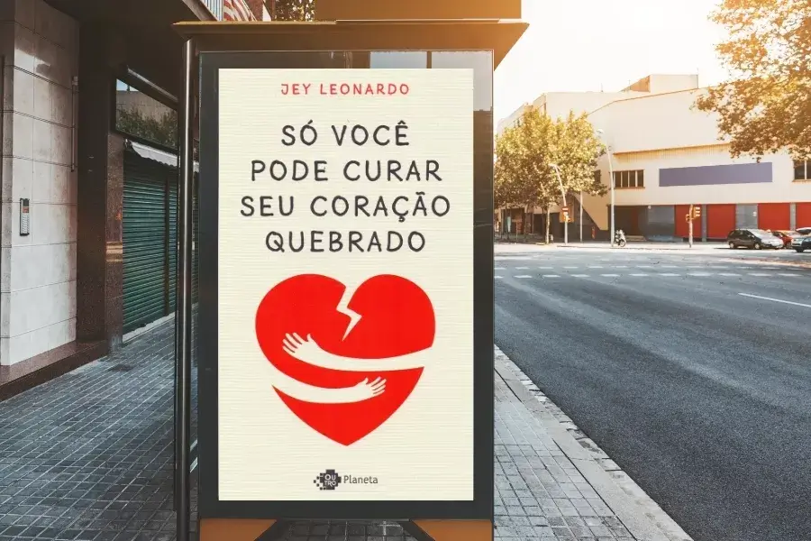 só você pode curar seu coração quebrado