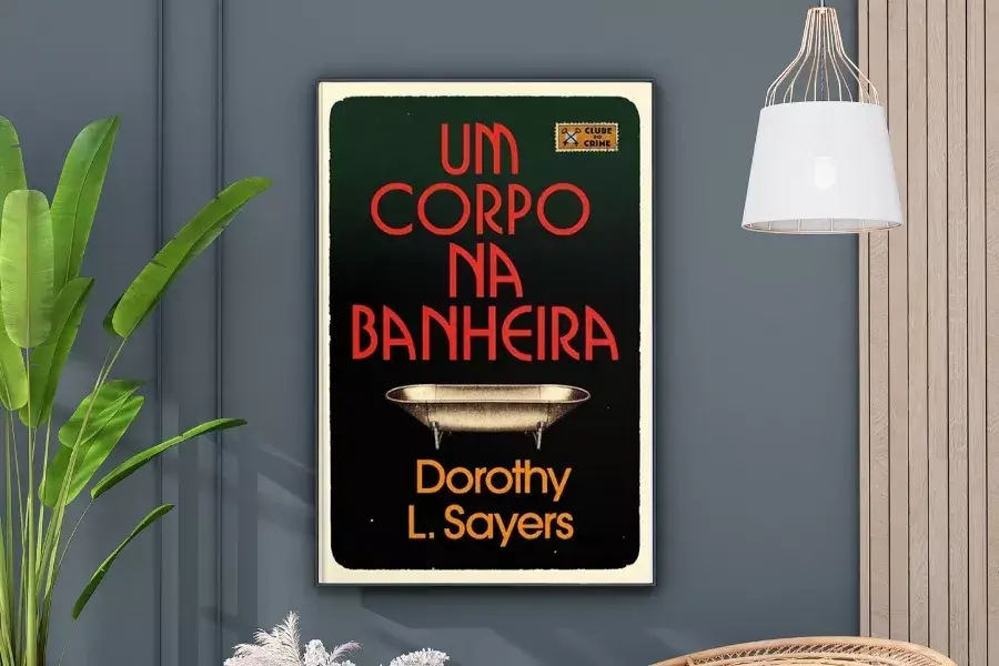 um corpo na banheira